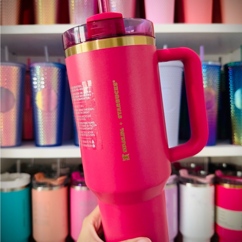 40oz Berry Starbucks x Stanley Tumbler